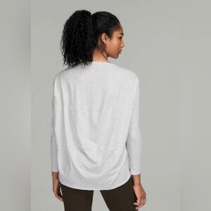 Lululemon Back in Action Long Sleeve Shirt - Heathered Core Ultra Light Grey